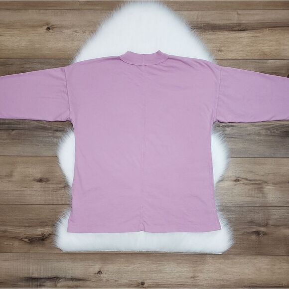 NWOT Midnight Rider Miles Davis In Concert Long Sleeve Oversized Tunic Tee XS - Picture 11 of 13